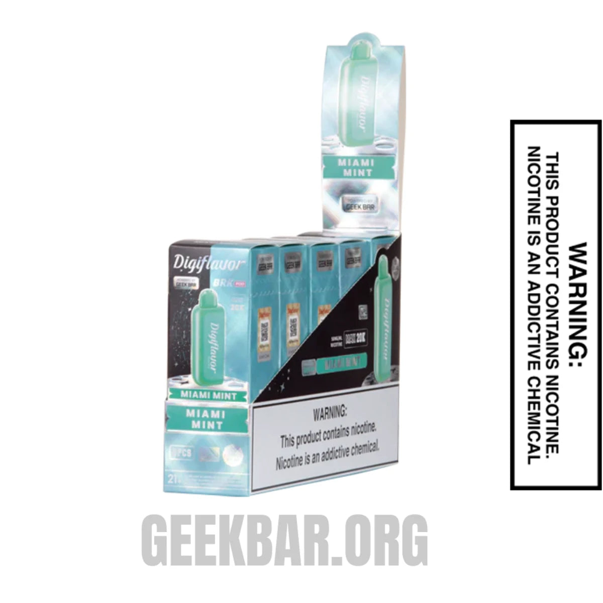 Miami Mint Digiflavor BRK Disposable Pod With Bundle Pack Miami Mint Digiflavor BRK Disposable Pod With Bundle Pack
