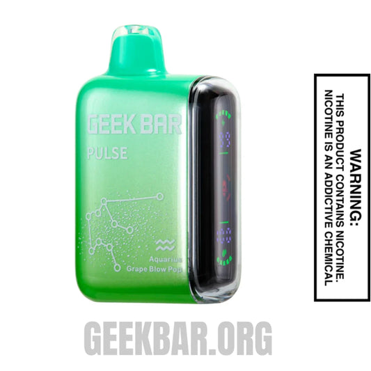 Aquarius Grape Blow Pop Geek Bar Pulse Vape