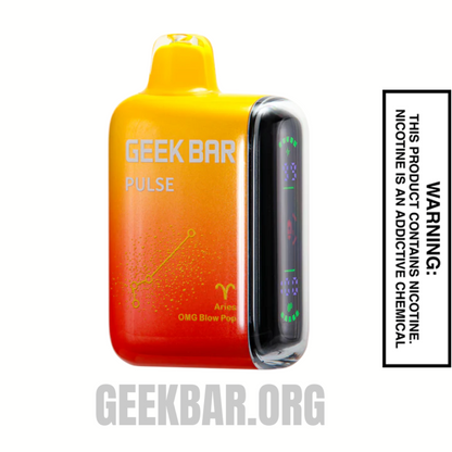 Aries OMG Blow Pop Geek Bar Pulse Vape