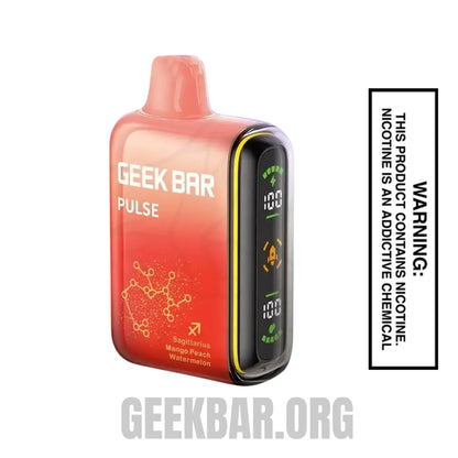 Mango Peach Watermelon Geek Bar Pulse Vape