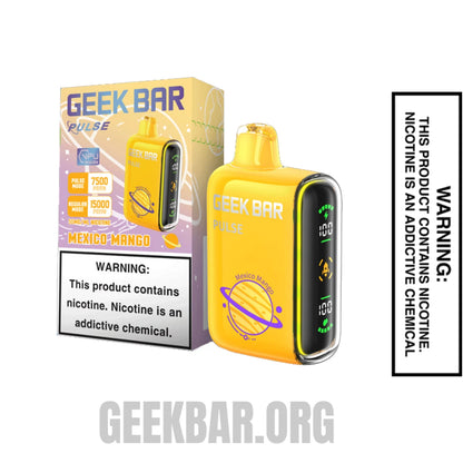 Mexico Mango Geek Bar Pulse Disposable Vape Package Box