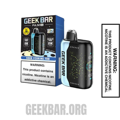 Sour Fucking Fab Geek Bar Pulse X Vape